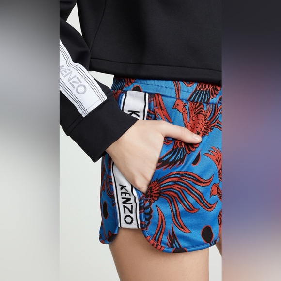 KENZO Jacquard shorts in Cobalt. Size M - Picture 3 of 10